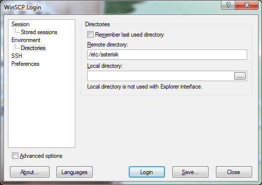 Asterisk Default Install Directory On Windows